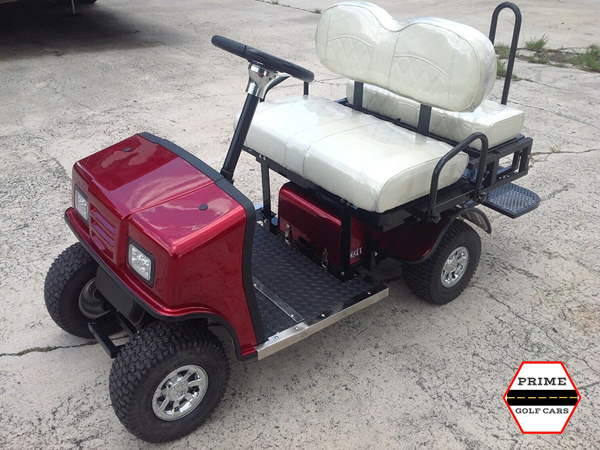 Maroon Cricket SX3 Mini Mobility Golf Cart affordable golf cart rental, golf cart rent irving golf cart rental