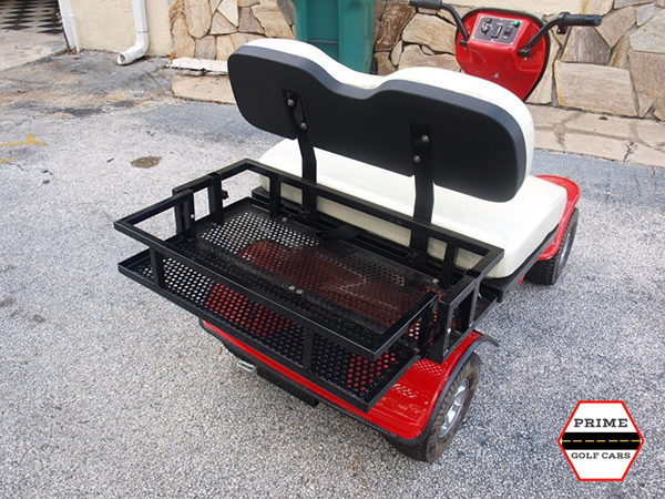 Red Cricket ESV Mini Mobility Golf Cart affordable golf cart rental, golf cart rent irving golf cart rental