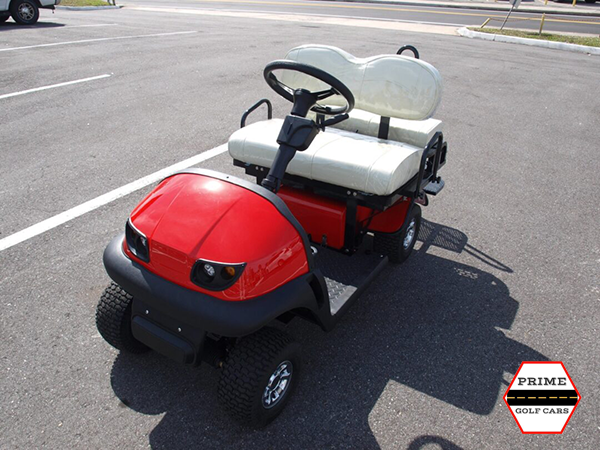Red Cricket RX5 Golf Cart affordable golf cart rental, golf cart rent irving golf cart rental