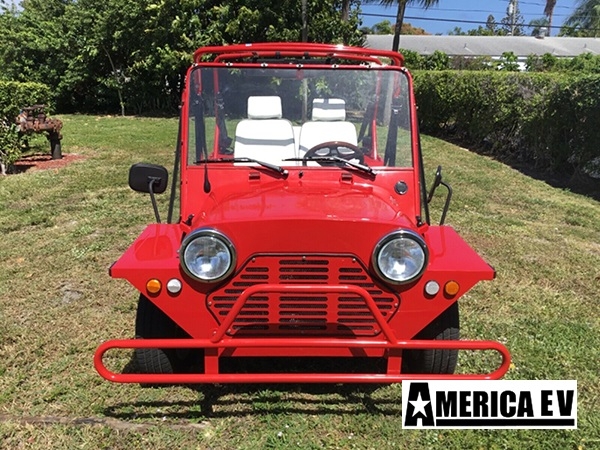 Red Mokee 4 Passenger Golf Cart affordable golf cart rental, golf cart rent irving golf cart rental
