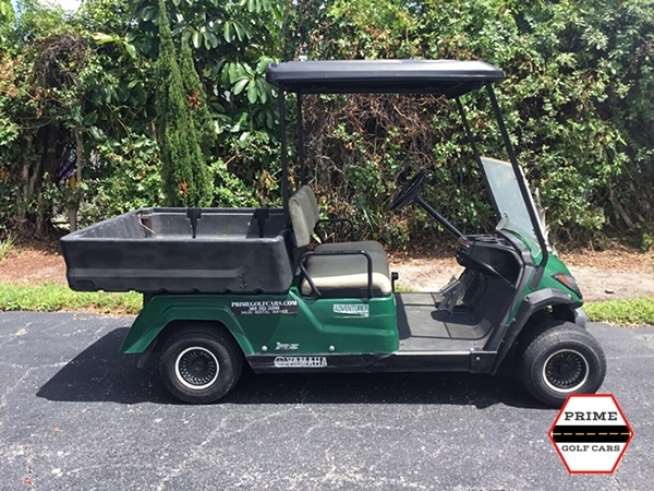 Yamaha Utility Box Bed Cart affordable golf cart rental, golf cart rent irving golf cart rental